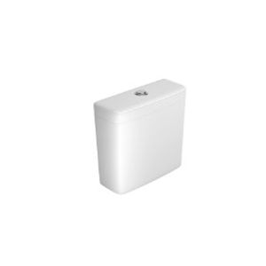 Caixa Acoplada com Acionamento Duo Branco/Cromado