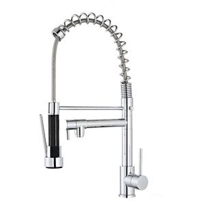 Misturador Goumet Monocomando Quente e Frio Cozinha Bancada 52CM Cromado 3710