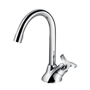 torneira para lavatorio bica alta trio docol cromado - 01257806