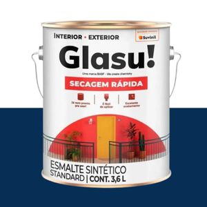 tinta brilhanteseca rapido glasu 3.6l suvinil azul del rey - 53438295