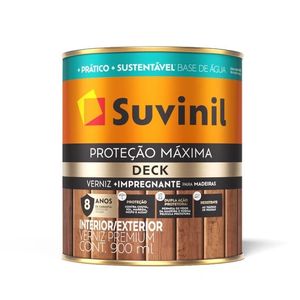 verniz acetinado prot max deck 900ml suvinil - 50739839