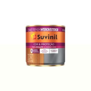 tinta esmalte brilhante cor e protecao 225ml suvinil branco - 53375967