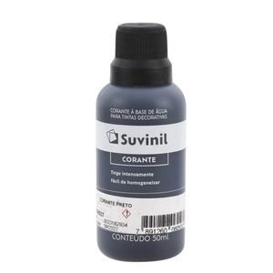 corante 50ml suvinil preto - 53668527
