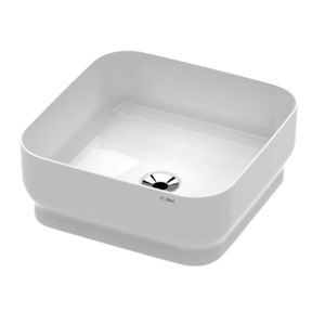 cuba apoio fourza rubi 38x38cm dax l branco brilhant - FZ001BR