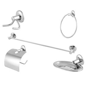 kit de acessorios basic 5pcs imperatriz cromado - 21123