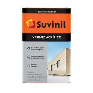 Verniz Acrilica Brilhante para tijolo e concreto