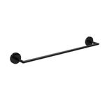PORTA TOALHA BAR DISCO 40CM BLACK NOIR