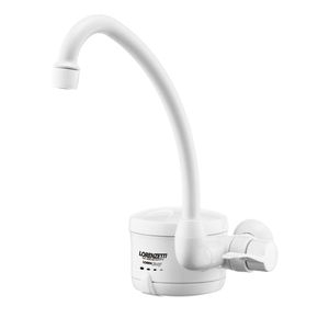 torneira eletrica parede easy 5500w lorenzetti branco 220v - 7550036