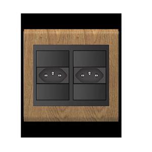 placa 6modulos cep refinatto 4x4 weg preto/avela - 14078367