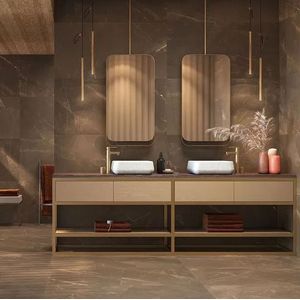 porcelanato (a) retificado/polido pulpis 59x59 eliane brown - 8044646