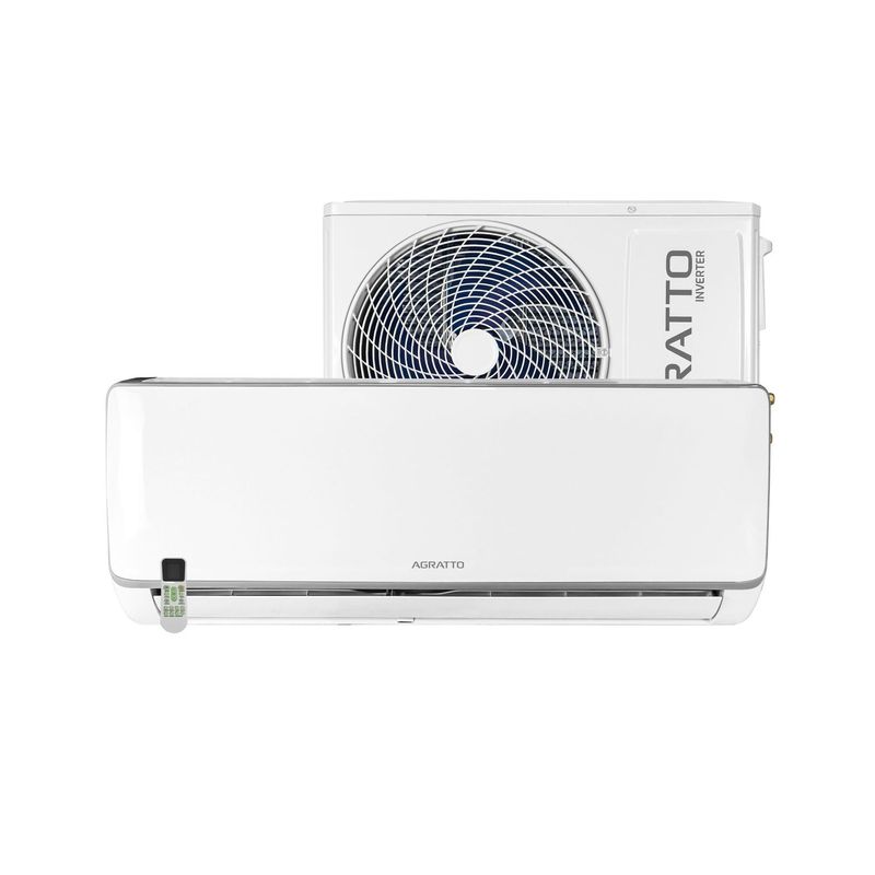 Ar Condicionado Inverter Quente e Frio 9000 BTUs Agratto Branco 220V 0