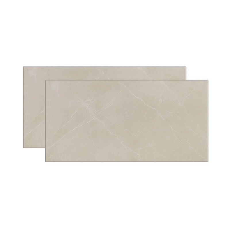 Porcelanato Retificado Polido Pulpis Crema 60x120cm Eliane 2