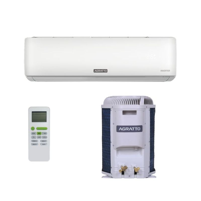 Ar Condicionado Inverter Quente e Frio 9000 BTUs Agratto Branco 220V 1