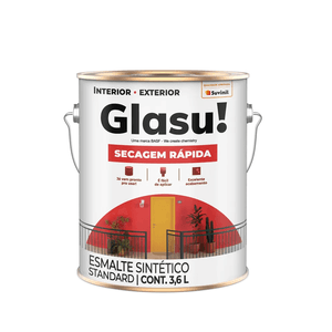 tinta brilhanteseca rapido glasu 3.6l suvinil marrom conhaq - 53439726