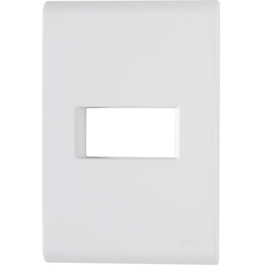 placa 2x4 para 1 modulo liz horizontal tramontina  - 57106004