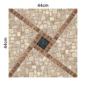 piso (a) bold/granilhado trento 44x44 lef - LF44101A