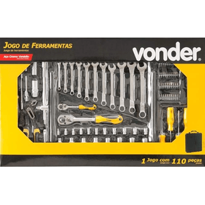Jogo ferramentas am/pt 110pecas