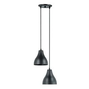 Pendente 311 2Lamp Dital Cobre/Preto - 8117