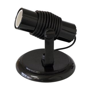 spot infinity 1lamp dital preto c/aletas - 12