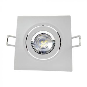 spot led embutir/quadrado authentic 12w 3000k avant amarelo bivolt - 281100578