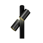 Poste_wabi_plampada_2xmr16_preto_fosco_10329571