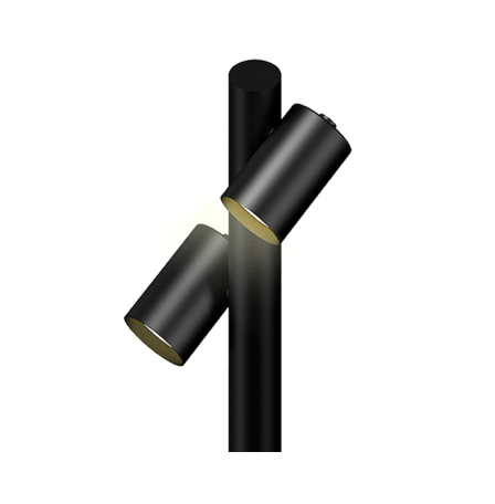 Poste_wabi_plampada_2xmr16_preto_fosco_10329571