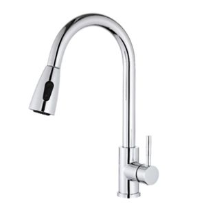 Misturador Goumet Monocomando de Cozinha com Ducha Extensível Cromado 52CM 5710