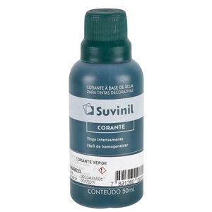 corante 50ml suvinil verde - 53668633