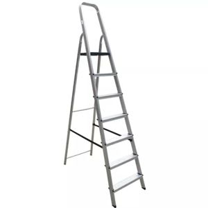 Escada alum reforc 7 deg 150kg