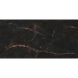 Piso (a) retificado polido habitare black 56x113cm