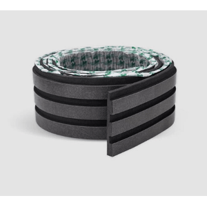 Painel ripado urban 10cmx2.5m black