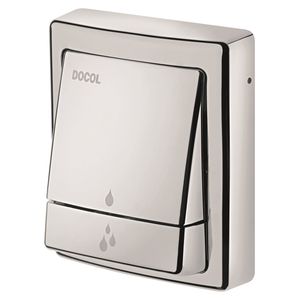 acabamento valvula descarga salvagua square docol cromado - 00449506