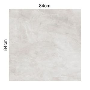 porcelanato (a) retificado/polido pulpis 84x84 delta cinza - 2235A