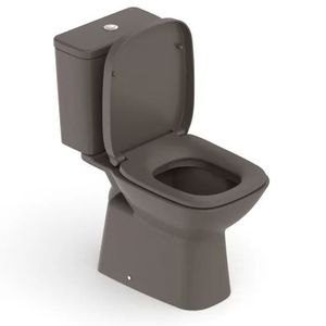 kit bacia c/cx acoplada debba classic roca cafe 6pcs - C329723015