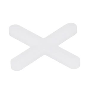 espacador flexivel cruzeta 2mm nivela certo branco - 102.20.0100.03