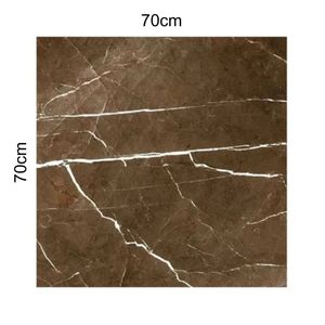 porcelanato (a) retificado/polido venato seppia 70x70 delta - 2319A