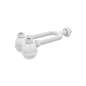 sifao copo duplo pia/tanq/lavat blukit branco - 31307