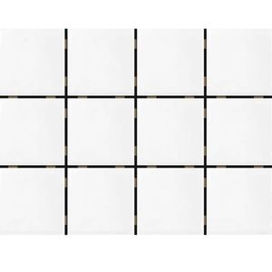 pastilha brilhante galeria mesh 10x10cm eliane branco - 8027675