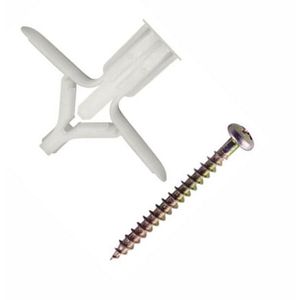 bucha p/gesso 3471 10x40mm bemfixa - 3471