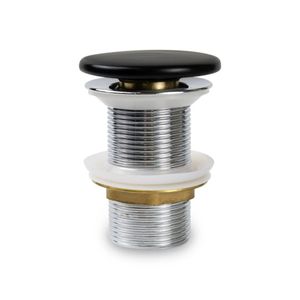 valvula escoamento cuba completa red manplex preto fosco - 6650