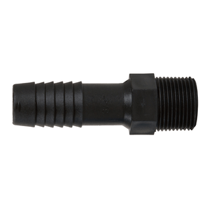 Adaptador Rosca Externa 1/2 Plasbohn Preto - 002402