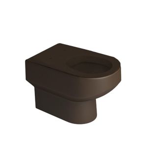 Bacia Convencional Carrara Deca Marrom Fosco - P6022