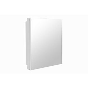 Espelheira De Plastico Embutir/Sobrepor Versatil 34X44X10Cm Astra Branco - A43Br1