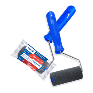 rolo espuma 1340 9cm tigre - 61340090