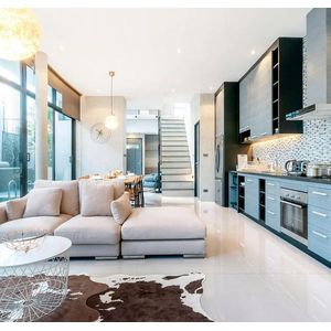 porcelanato (a) retificado/acetinado cotton 84x120cm delta - 2480A