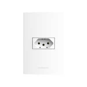 conjunto 2x4 tom 2p+t inovapro 20a alumbra branco - 85056