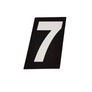 numero 7 pratico numeral prata - 2508