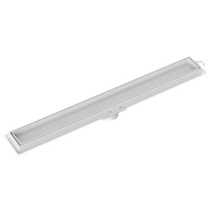 ralo linear invisivel 50cm tigre branco - 100018896