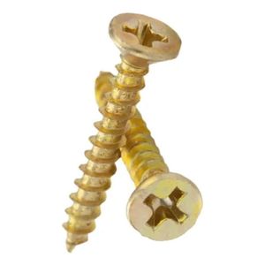 parafuso 3.5x20 nibra amarelo c/100