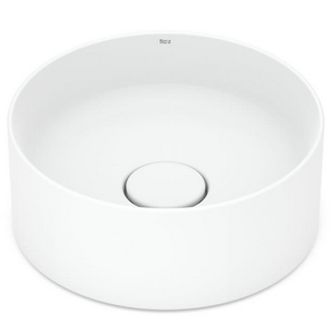 Cuba apoio redondo 30cm sm t1 terra branco